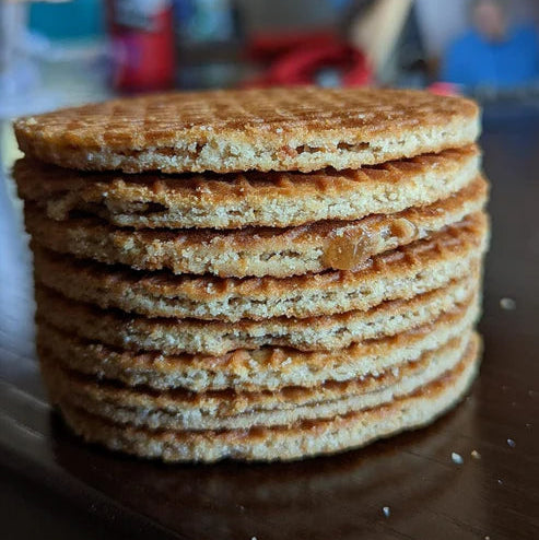 Stroop Club Vegan Biscuits Stroopwafel traditionnels au caramel - 264g