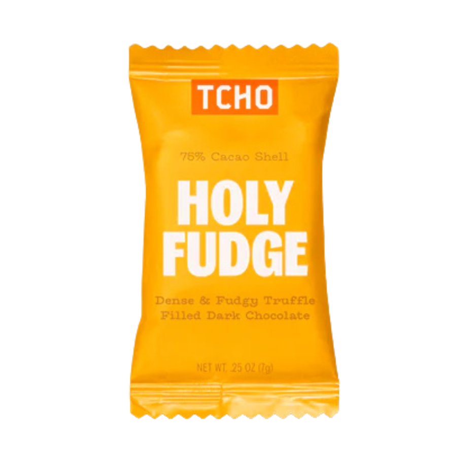 TCHO Holy Fudge Dark Chocolate Mini Bar - 7g