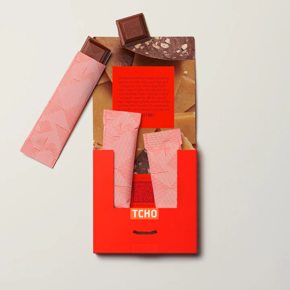 TCHO Toffee Time Oat Milk Chocolate - 70g