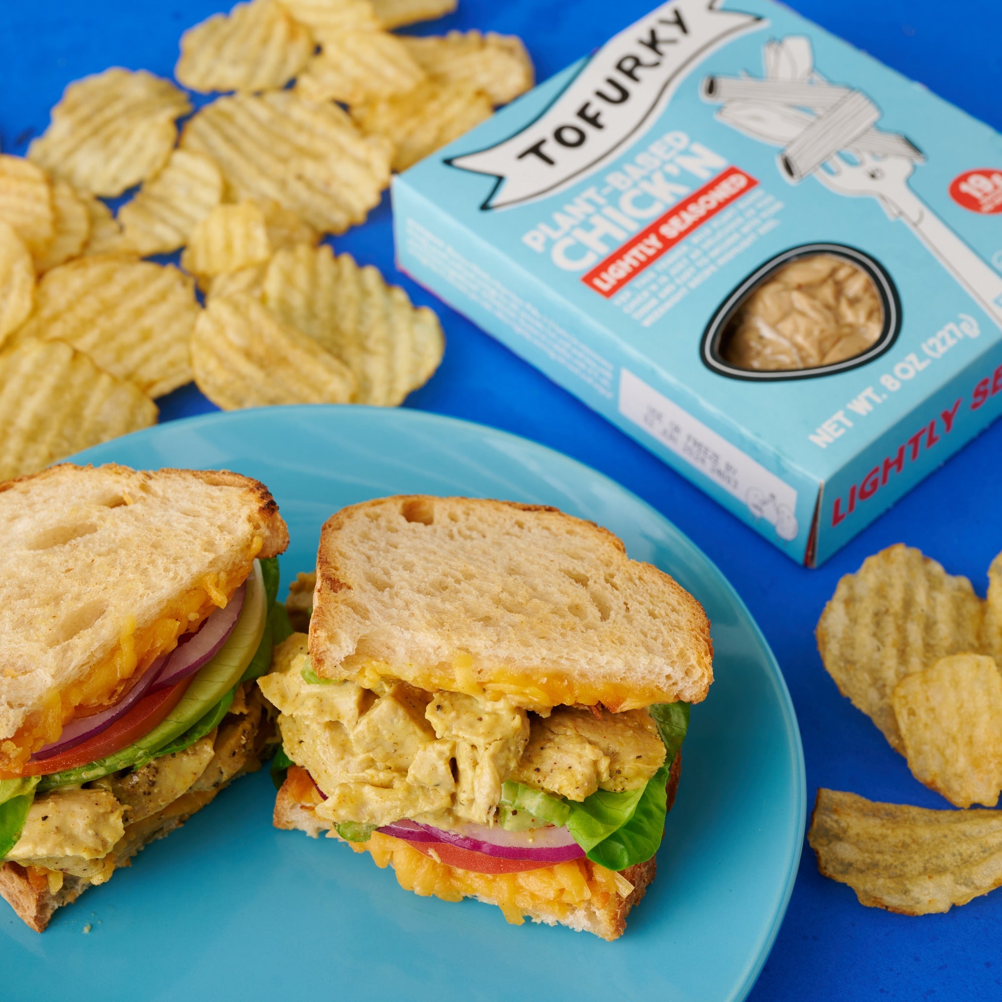 Tofurky Lightly Seasoned Chick'n - 227g