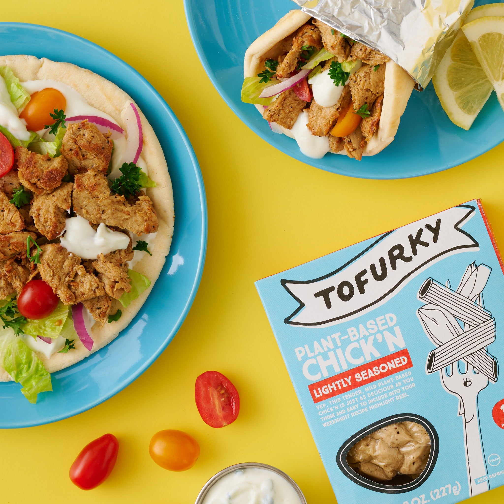 Tofurky Lightly Seasoned Chick'n - 227g