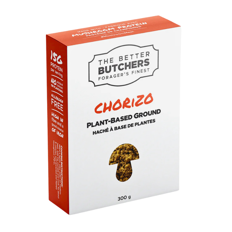 The Better Butchers Chorizo Mushroom Ground - 300g