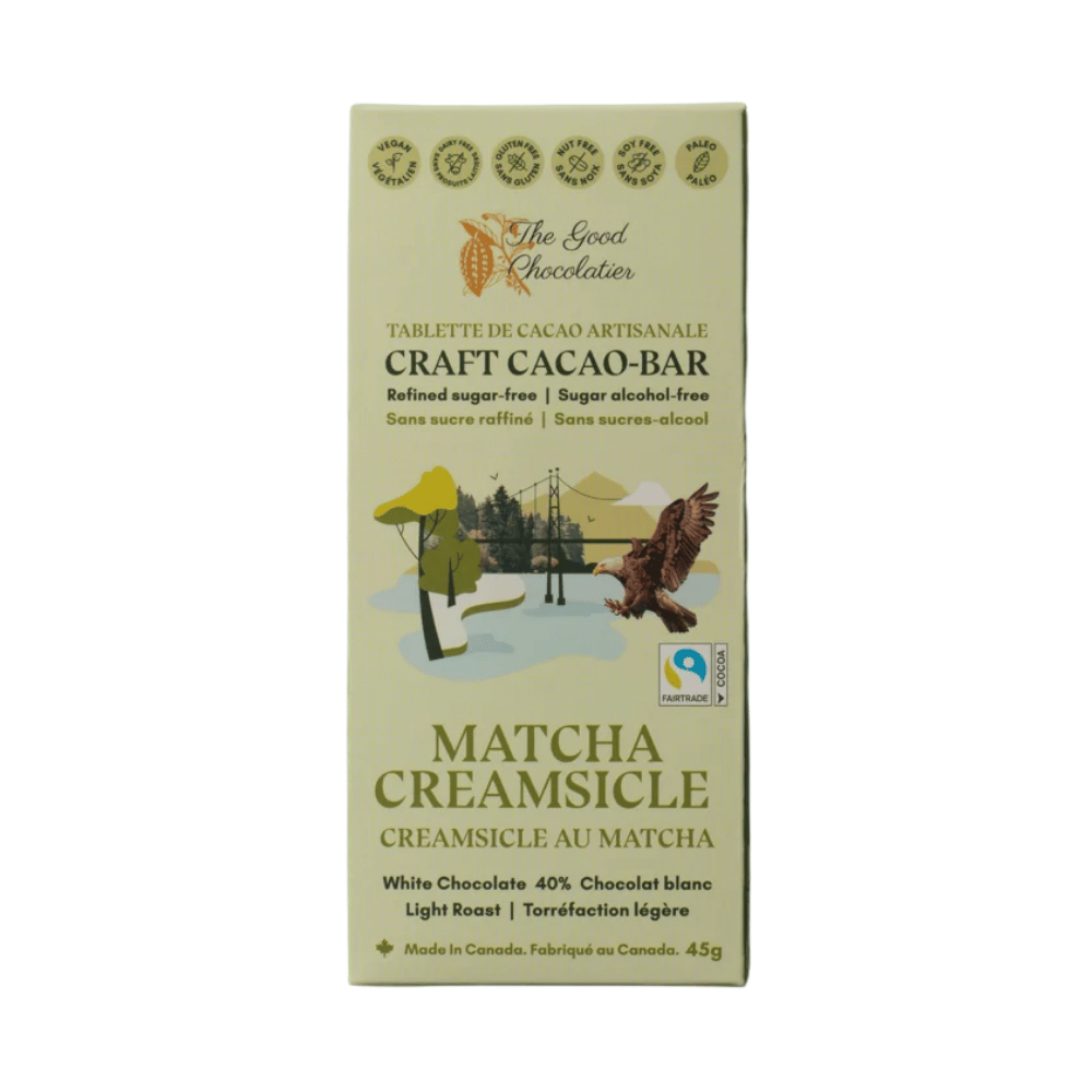 The Good Chocolatier Matcha Creamsicle White Chocolate - 45g
