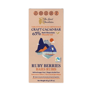 The Good Chocolatier Ruby Berries 65% Chocolate - 45g