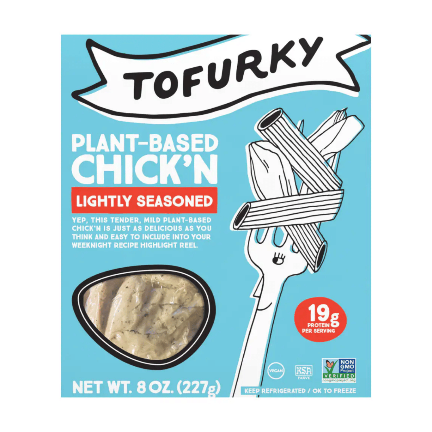 Tofurky Lightly Seasoned Chick'n - 227g
