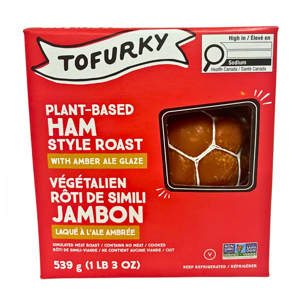 Rôti style jambon Tofurky avec glaçage à la bière ambrée - 539g