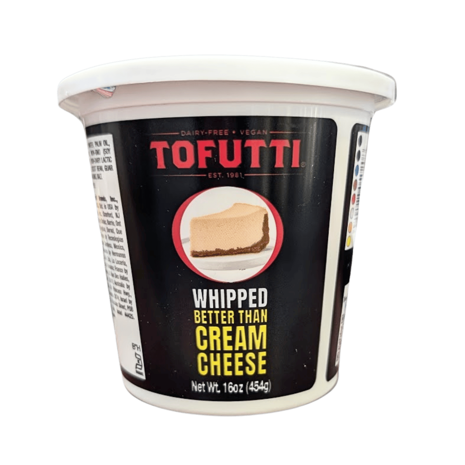Tofutti Whipped Plain Better Than Cream Cheese - 454g