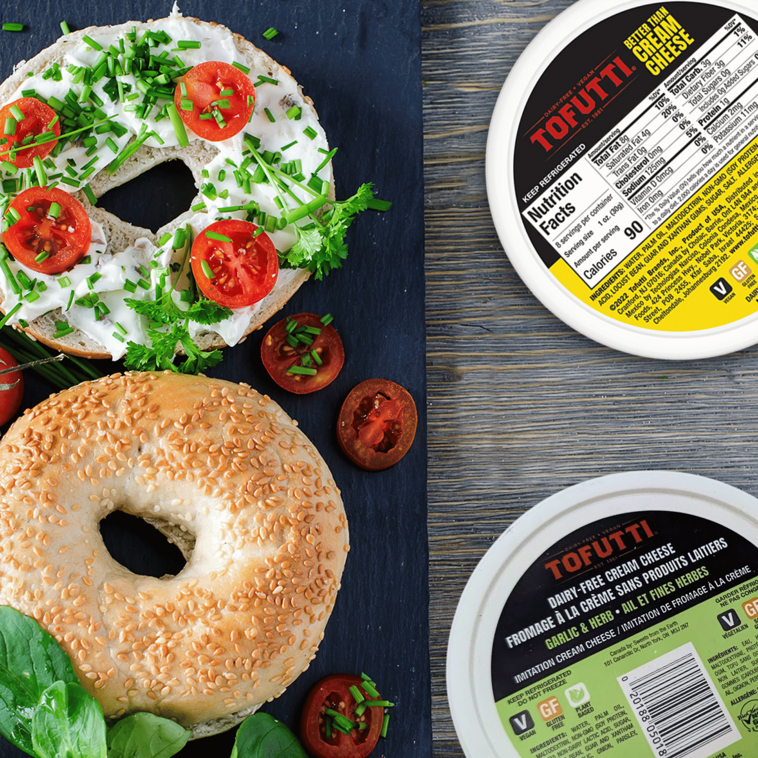 Tofutti Garlic and Herb Better Than Cream Cheese - 227g
