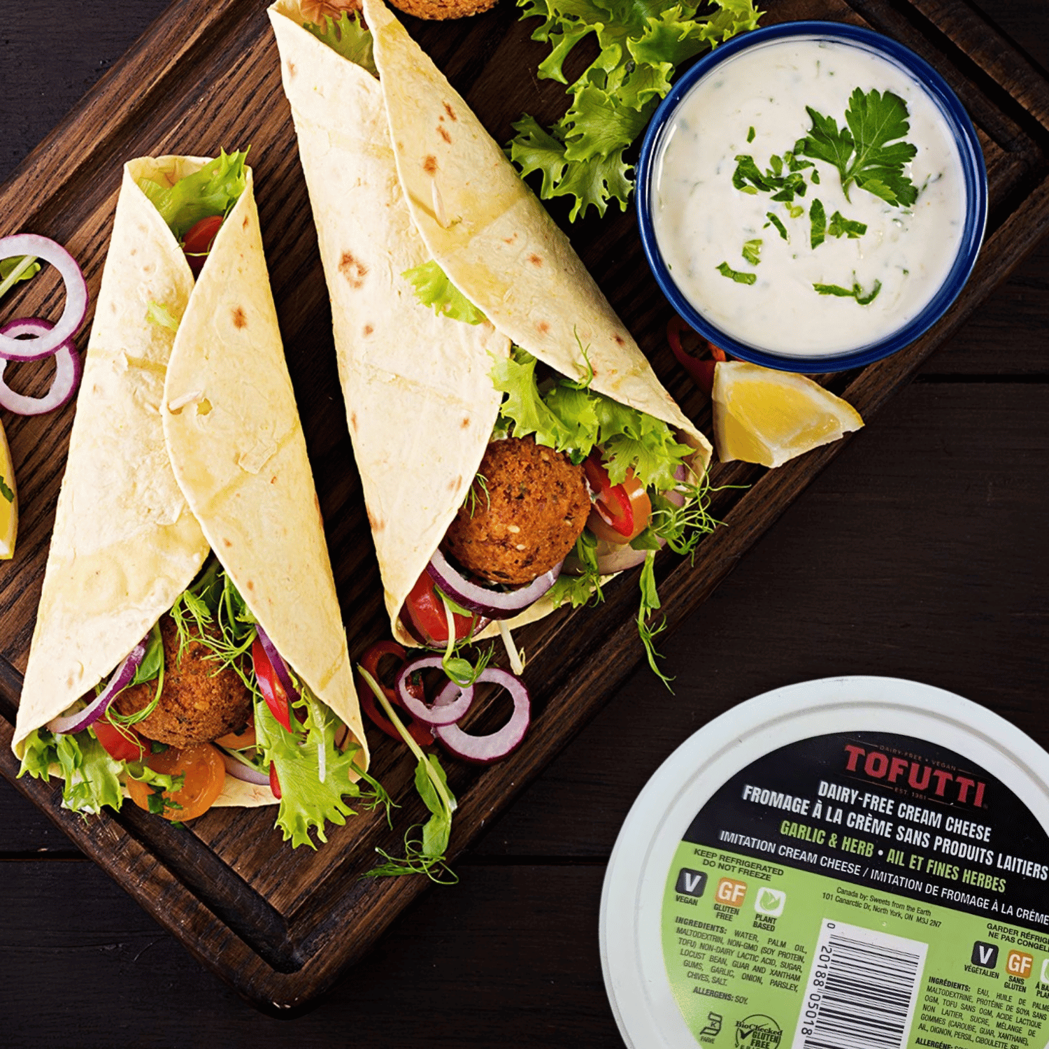 Tofutti Garlic and Herb Better Than Cream Cheese - 227g