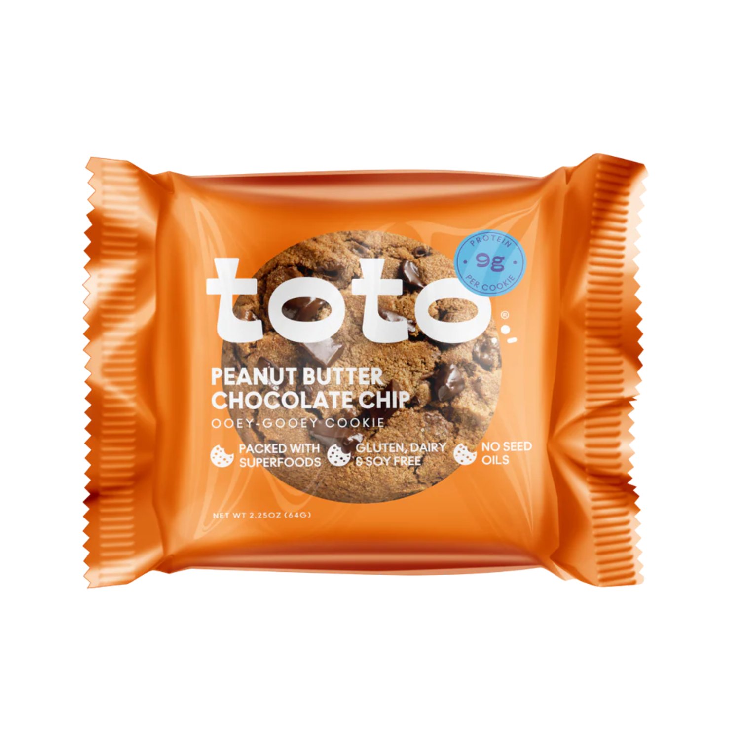Toto Peanut Butter Chocolate Chip Cookie - 64g