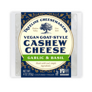 Treeline Garlic Basil Goat Cheese - 113g