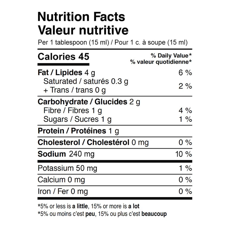 Vumami Foods Huile de piment moyen Umami Bomb Shiitake - 250 ml