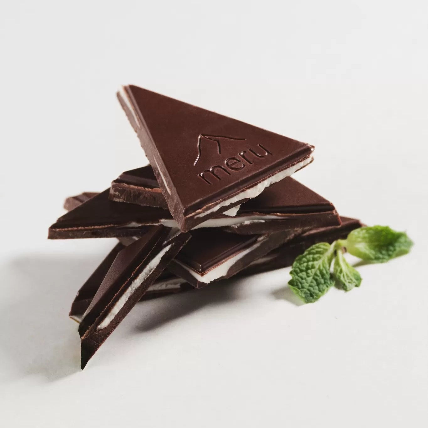 Meru Chocolates Mint Marvel Chocolate Bar - 60g