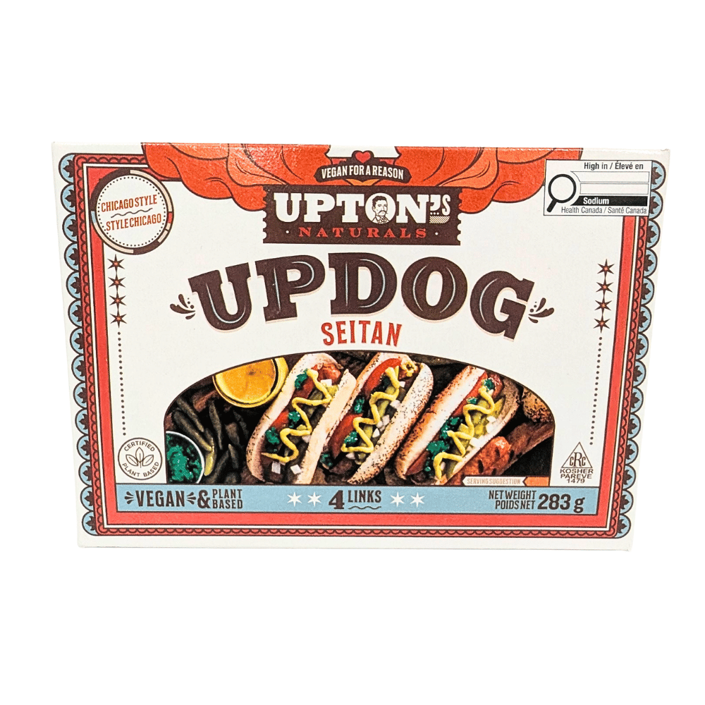 Upton's Updog Vegan Hot Dogs - 283g
