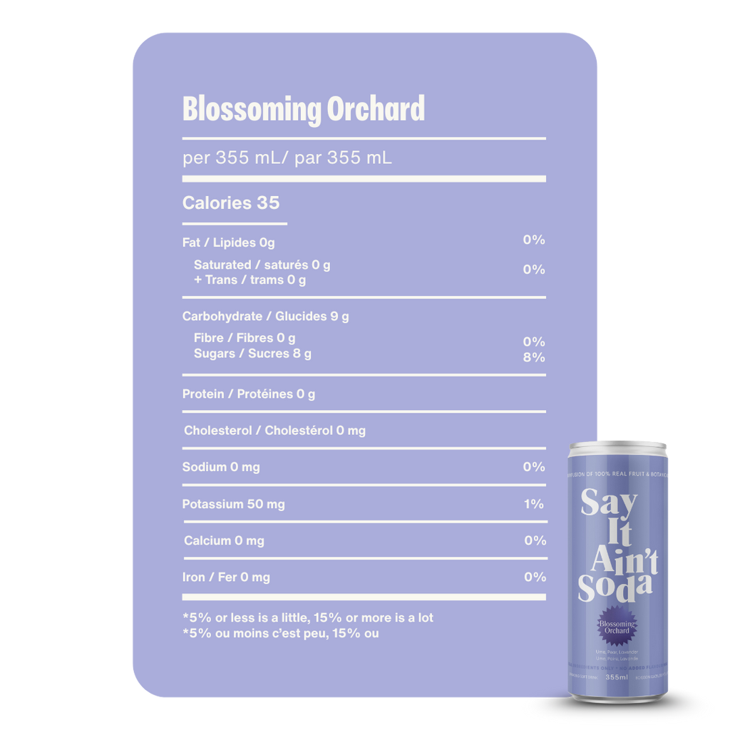 Say It Ain't Soda Blossoming Orchard - 355ml