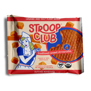 Stroop Club Vegan Biscuits Traditionnels Au Caramel Stroopwafel - 66g