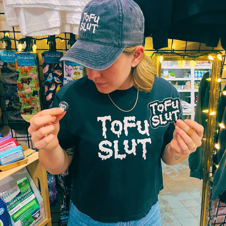 T-shirt court Vegan Power Co « Pour les animaux »