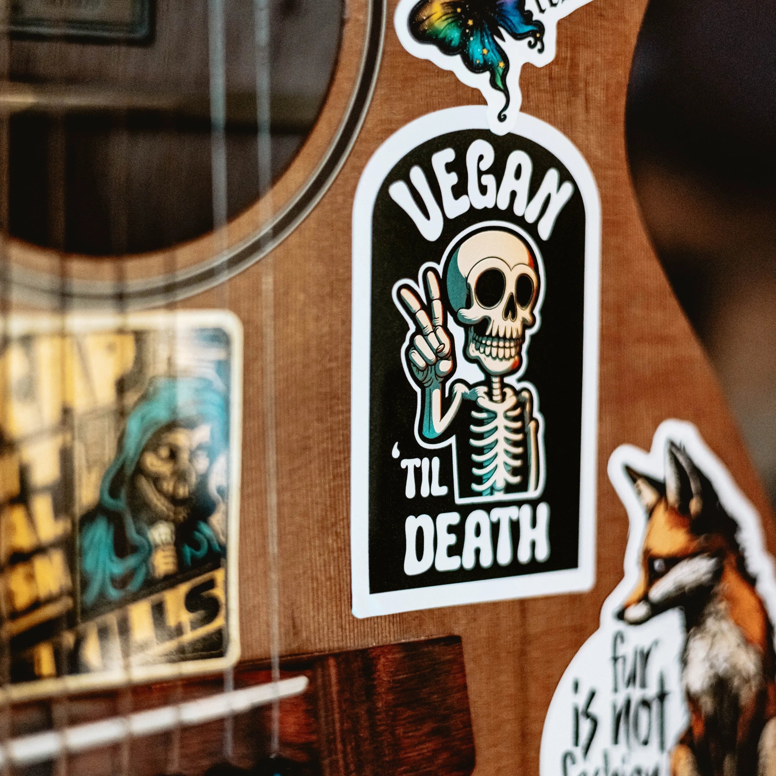 Renegade Stickers 'Vegan 'til Death' Sticker