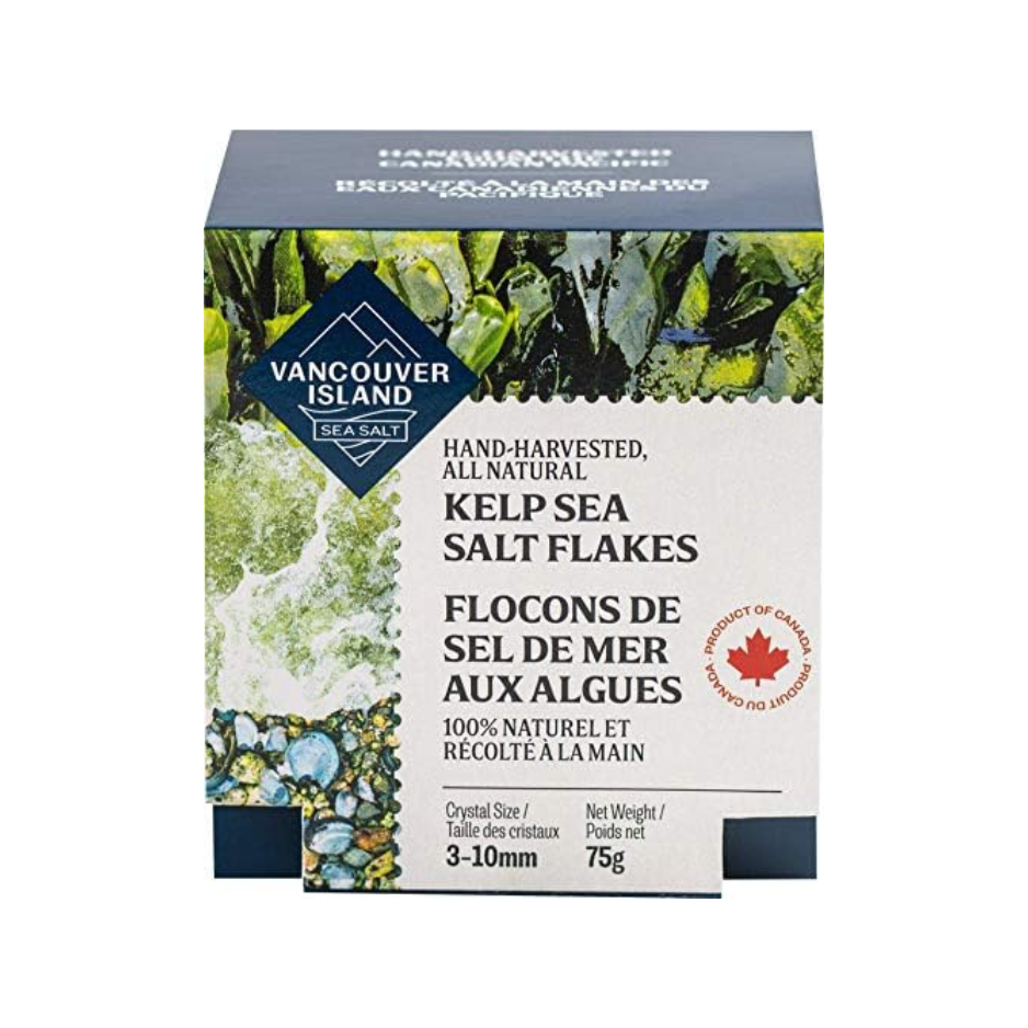 Vancouver Island Sea Salt Kelp Sea Salt - 75g