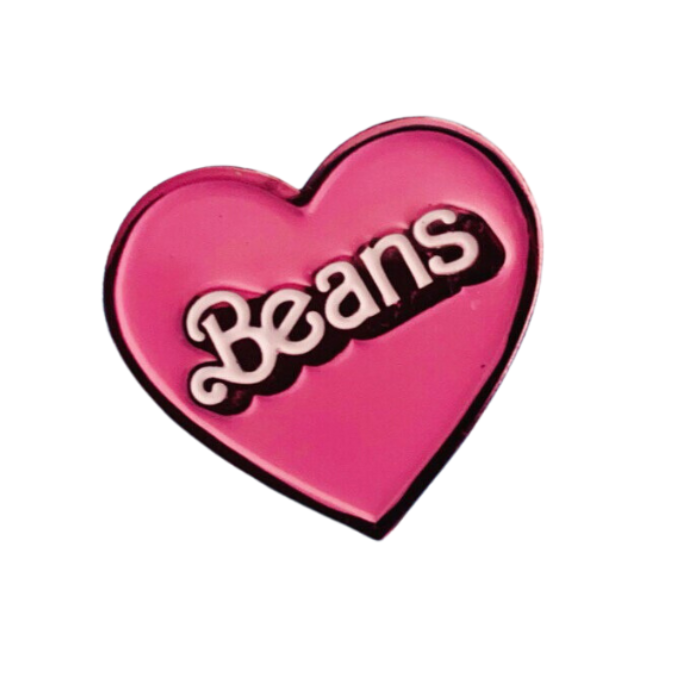 Vegan Power Co 'Beans' Enamel Pin