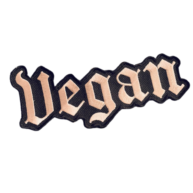 Vegan Power Co 'Vegan' Gothic Font Patch