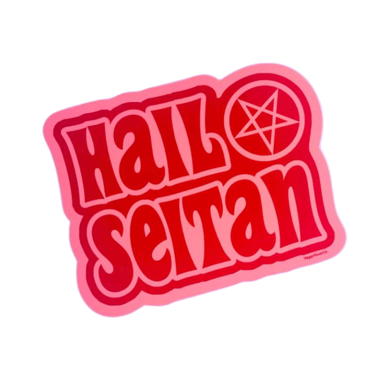 Vegan Power Co 'Hail Seitan' Sticker