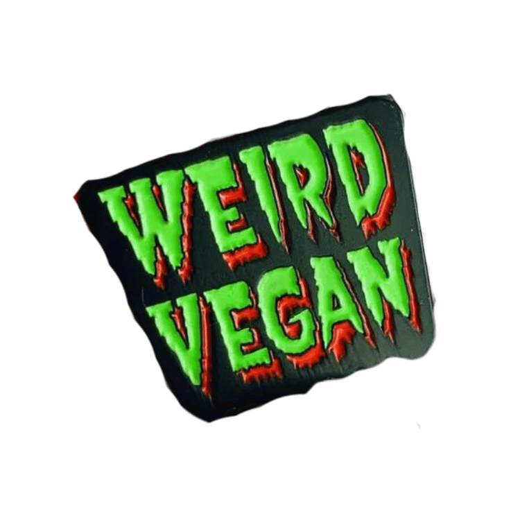Vegan Power Co 'Weird Vegan' Enamel Pin