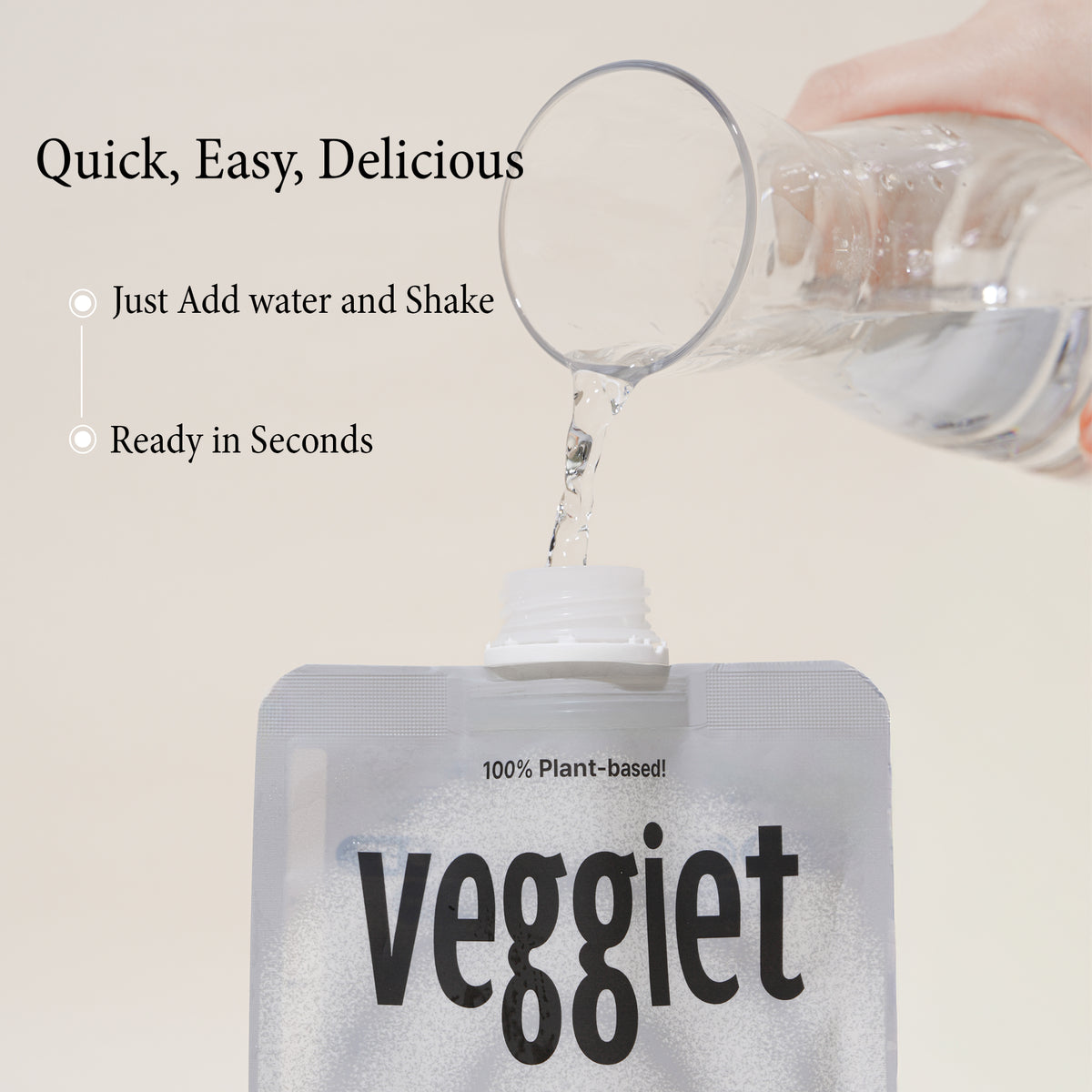 Veggiet Real Black Bean Protein Shake - 45g