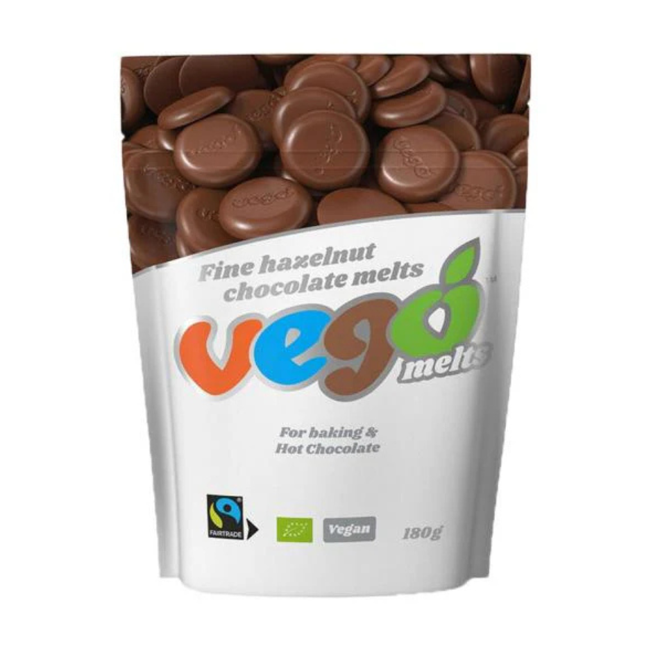 Vego Fine Hazelnut Chocolate Melts - 180g