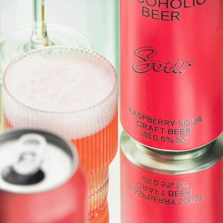 Biere Sans Alcool Non-Alcoholic Raspberry Sour - 473ml