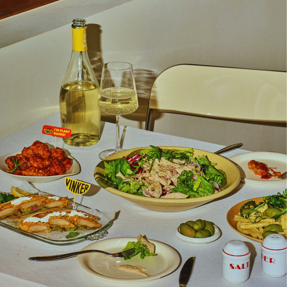 Vinker Soy Shred Original Food Service - 2kg