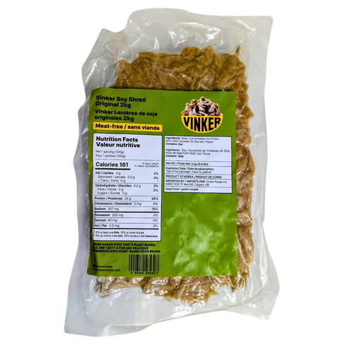 CLEARANCE - Vinker Soy Shred Original Food Service - 2kg