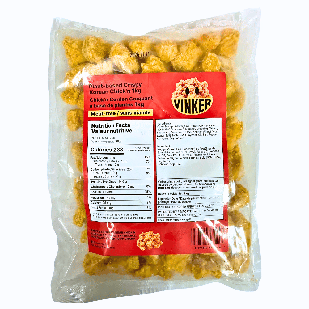 Vinker Food Service Crispy Korean Chick'n - 1kg