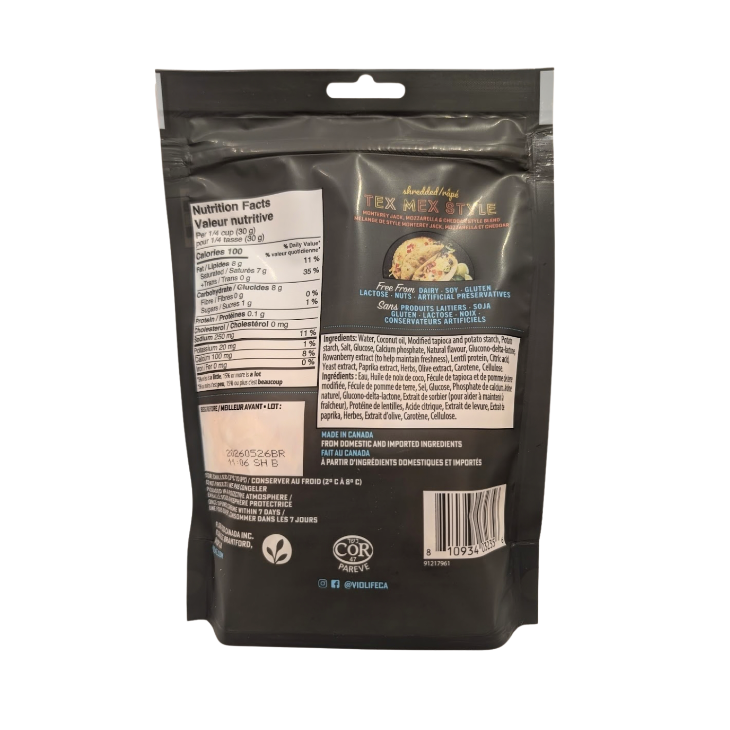 Violife Tex Mex Shreds - 200g