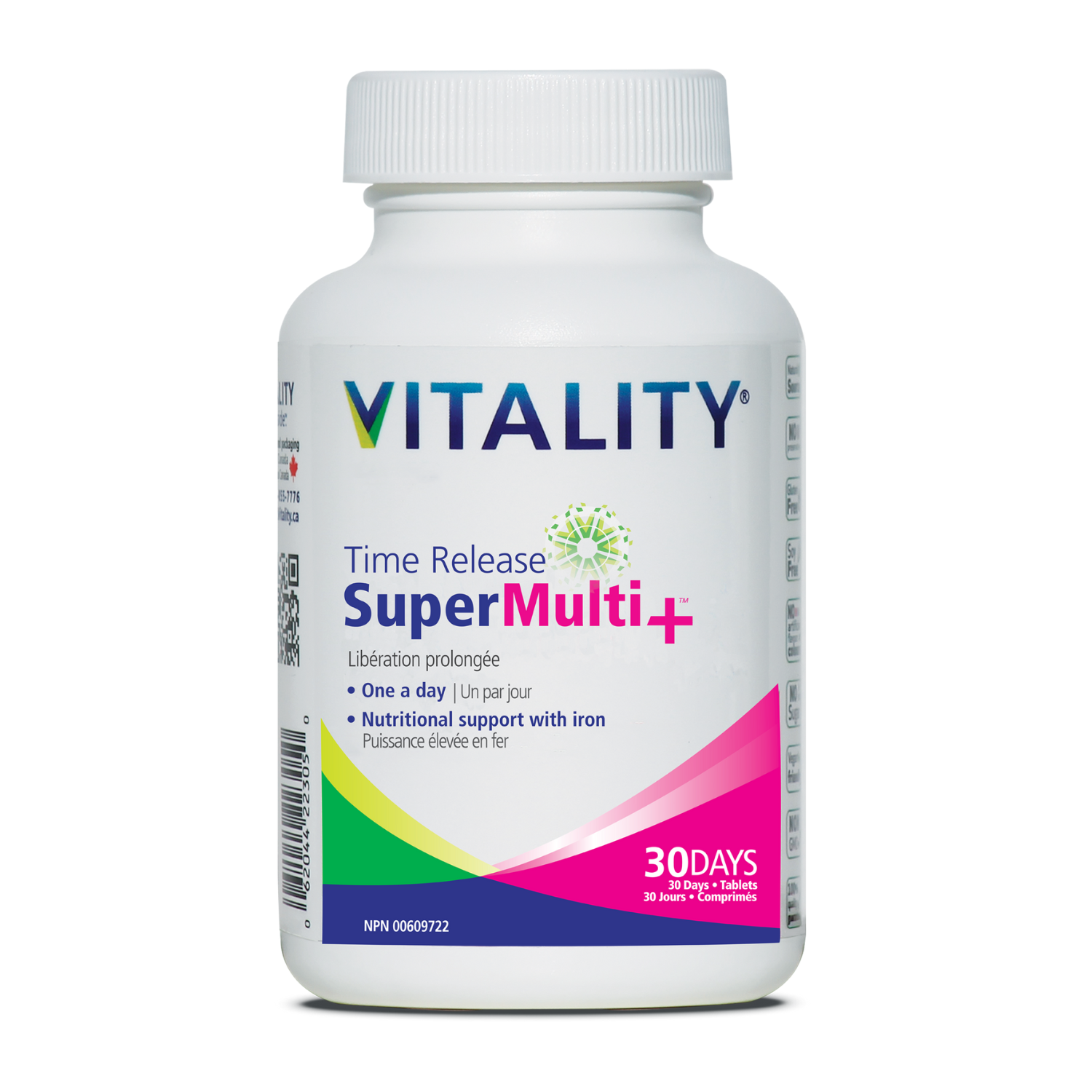 Vitality SuperMulti+ Vitamins - 30 Caps