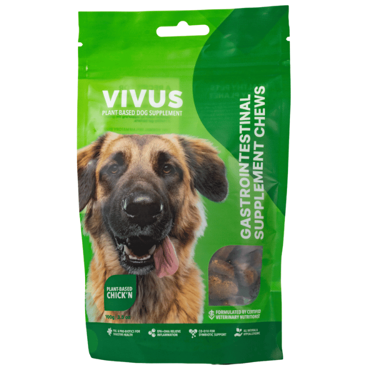 Vivus Multi-Function Algae Omega 3 + Probiotics Supplément Chien - 150g