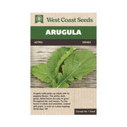 West Coast Seeds Organic Astro Arugula Seeds - 520 seeds