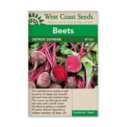 West Coast Seeds Detroit Supreme Beet Seeds - 250 Seeds