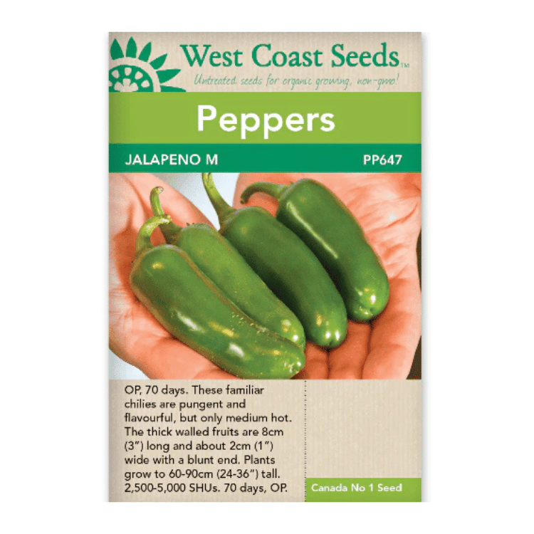 West Coast Seeds Jalapeno M Seeds