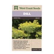 West Coast Seeds Dukat Dill Seeds - 515 Seeds