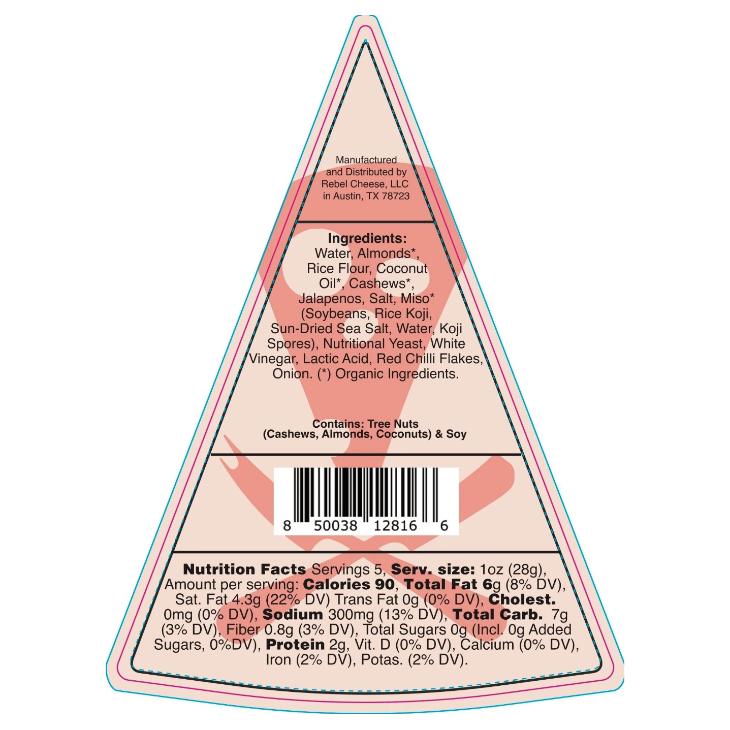 Rebel Cheese Pepper Jack - 142g