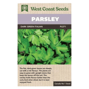 West Coast Seed Graines de persil italien vert foncé - 2g