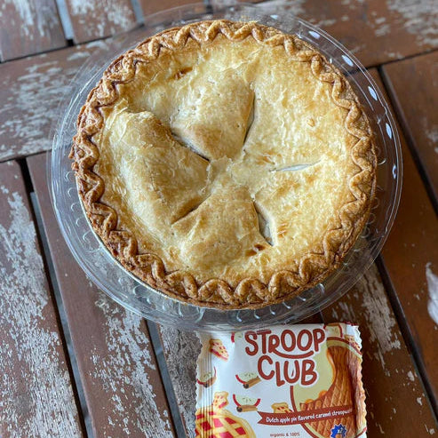 Stroop Club Vegan Dutch Apple Pie Caramel Stroopwafel Cookies - 60g