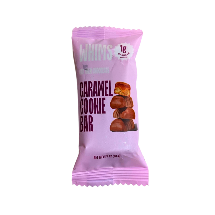 Whims Caramel Cookie Bar - 20g