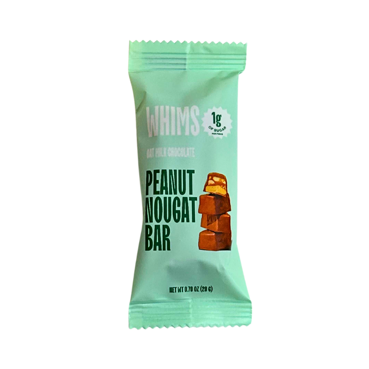 Whims Peanut Nougat Bar - 20g