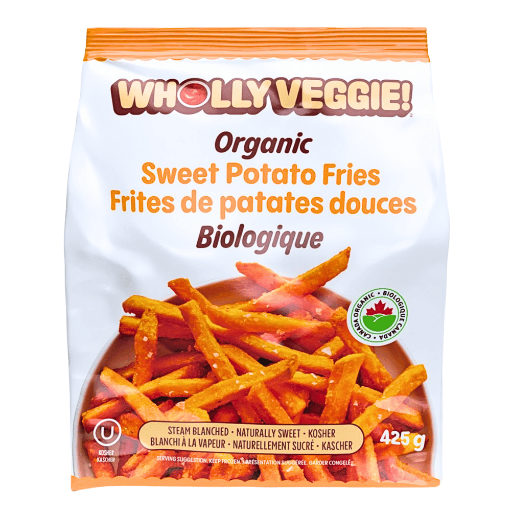 Wholly Veggie Organic Sweet Potato Fries - 425g