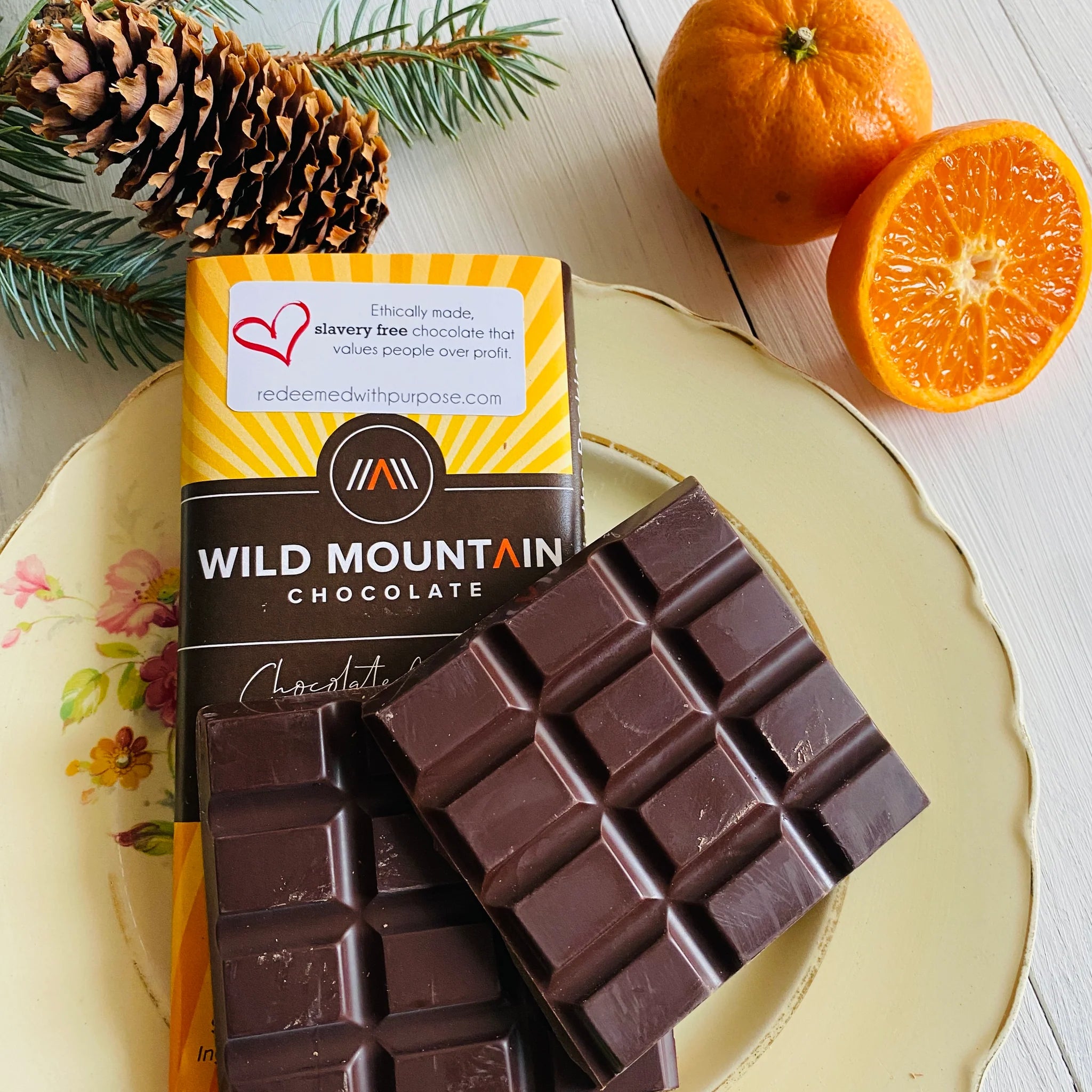 Chocolat Wild Mountain Orange - 85g