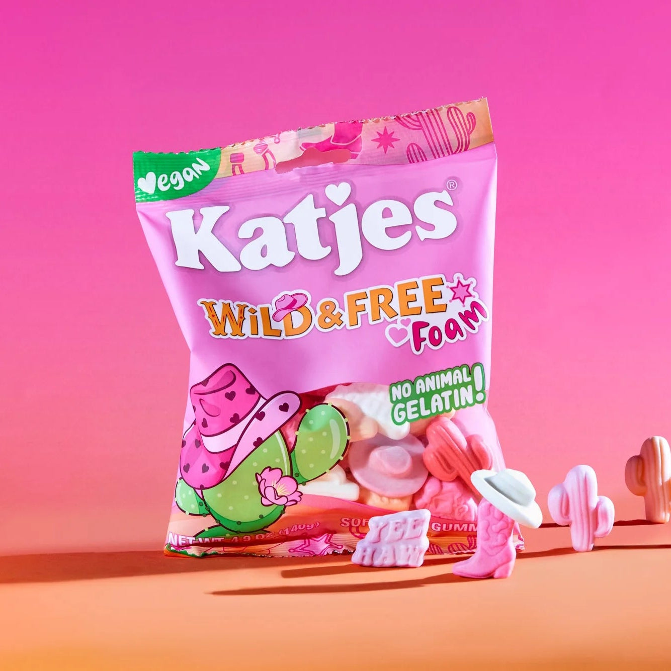 Katjes Squishy Wild & Free Gummies - 140g