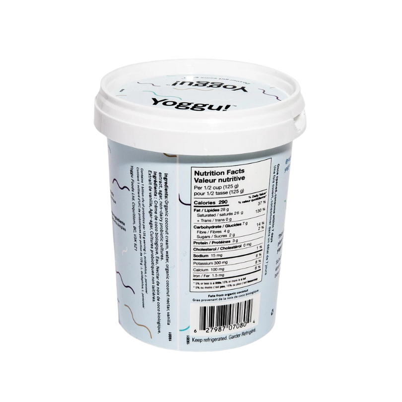 Yoggu Vanilla Coconut Yogurt - 450g
