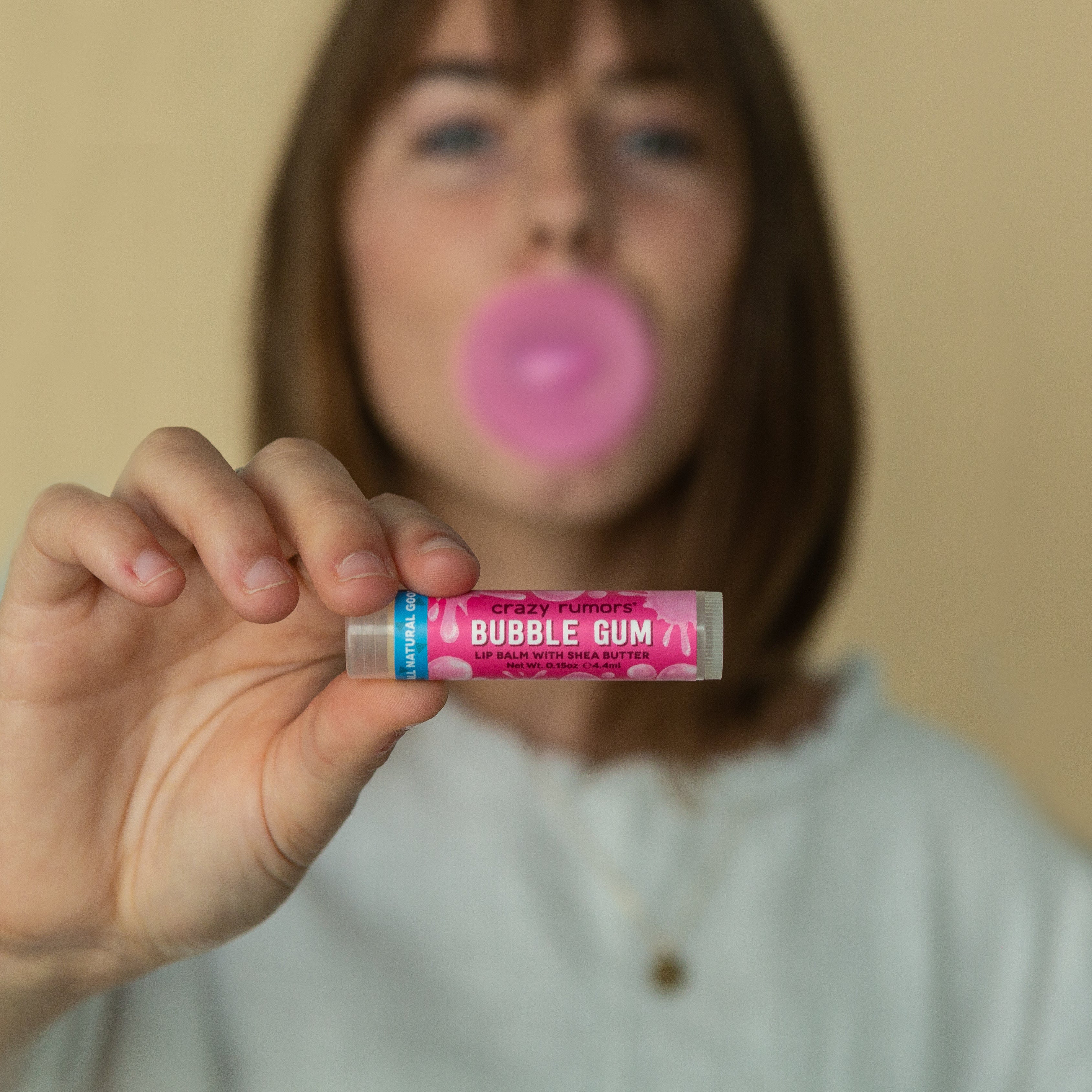 Crazy Rumors Bubble Gum Lip Balm - 4.2g